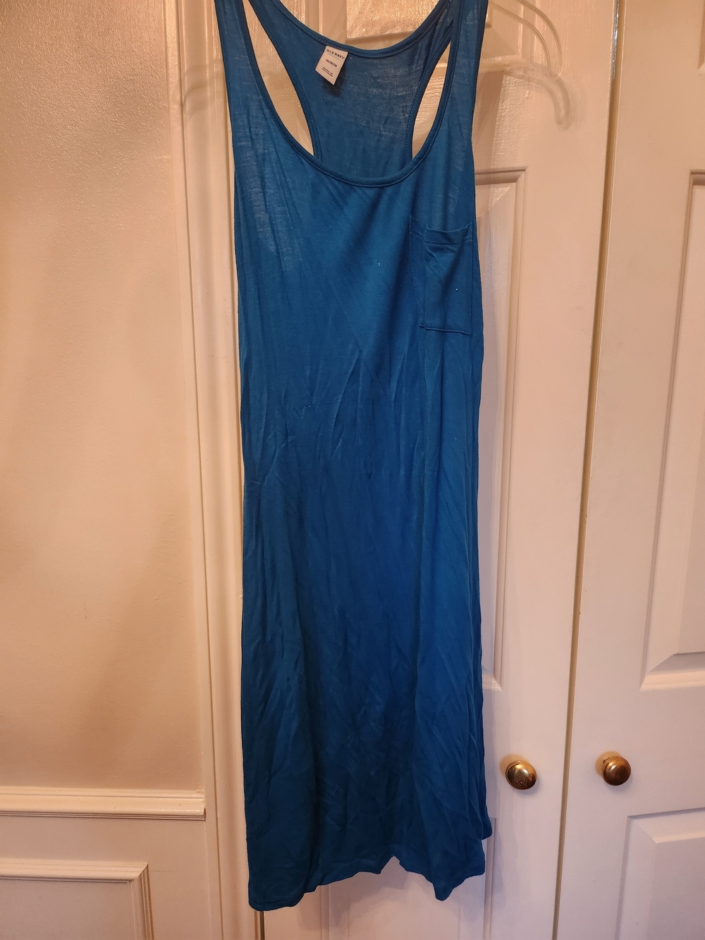 Old Navy Blue Sleeveless Mini Dress